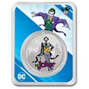 2024 Samoa 1 oz Silver DC Comics The Joker Colorized with TEP