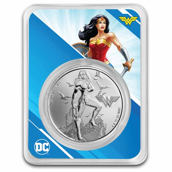 2024 Samoa 1 oz Silver DC Comics Wonder Woman BU (with TEP) 2024 Samoa 1 oz Silver DC Comics Wonder Woman BU (with TEP)