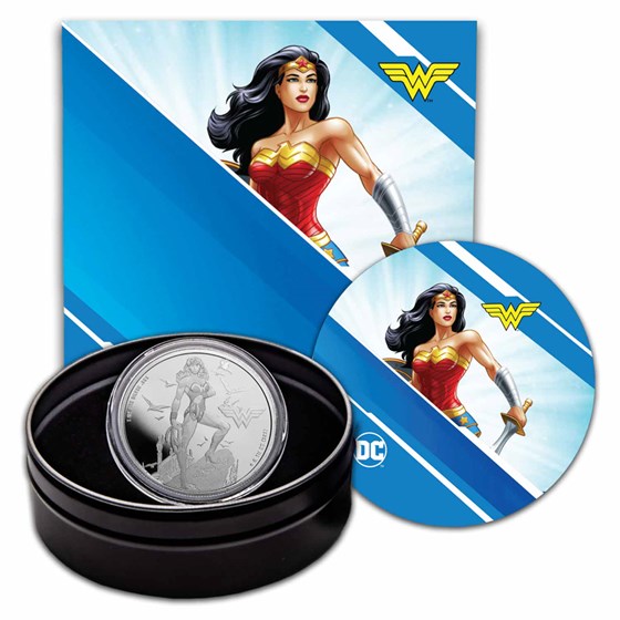 2024 Samoa 1 oz Silver DC Comics Wonder Woman Proof 2024 Samoa 1 oz Silver DC Comics Wonder Woman Proof