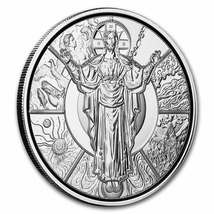 Buy 2024 Samoa 1 oz Silver Jesus The Creator BU | APMEX