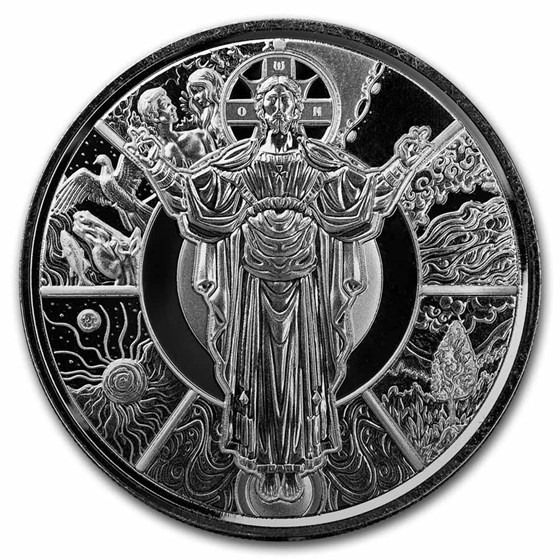 2024 Samoa 1 oz Silver Jesus The Creator BU 2024 Samoa 1 oz Silver Jesus The Creator BU