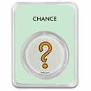 2024 Samoa 1 oz Silver Monopoly Board Space: Chance with TEP
