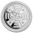 2024 Samoa 1 oz Silver Mr. Monopoly BU
