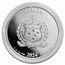 2024 Samoa 1 oz Silver Mr. Monopoly BU
