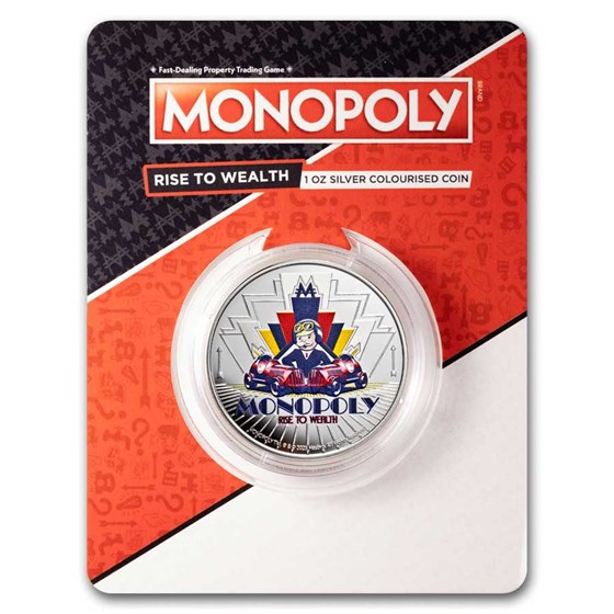 2024 Samoa 1 oz Silver Mr. Monopoly Rise to Wealth 2024 Samoa 1 oz Silver Mr. Monopoly Rise to Wealth