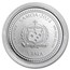2024 Samoa 2 oz Silver 5 Tala Year of the Dragon BU (Off-Quality)