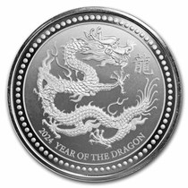 Buy 2024 Samoa 2 oz Silver 5 Tala Year of the Dragon BU | APMEX