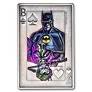 2024 Samoa 2 oz Silver Antique Batman vs Joker (in Assay Card)