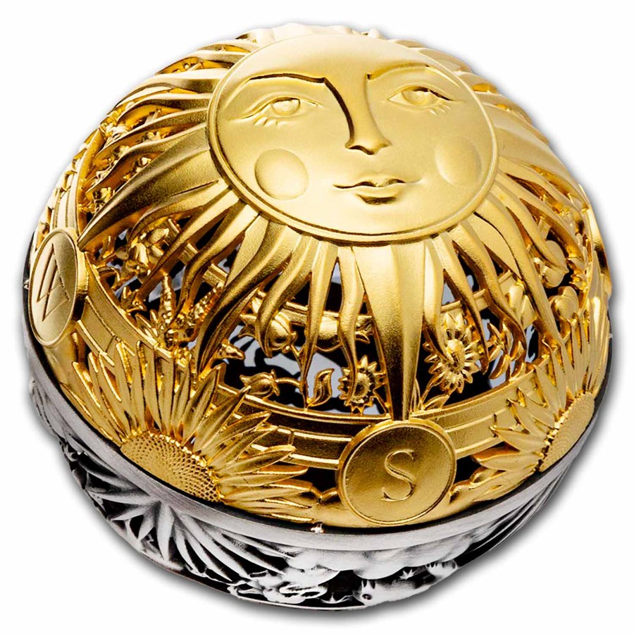 Jose Moon 2点セット　グレー　計38500円相当 2024 2 oz Perth Lunar Year of the Dragon Silver Coin (BU)