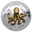 2024 Samoa 3-Coin Silver Sea Animals Collection (w/ Box & COA)