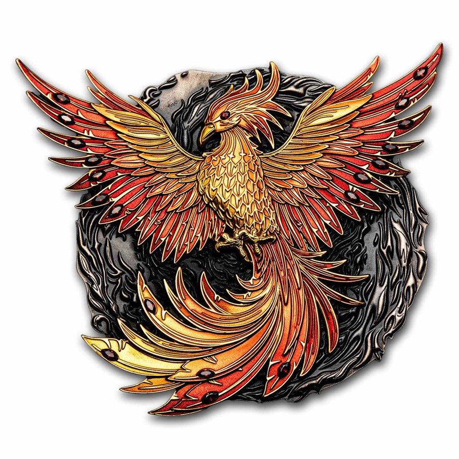 2024 Samoa 500 gram Silver Phoenix Ascendant (w/ Box & COA)