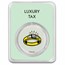 2024 Samoa 8-Coin Silver Monopoly Board Spaces Set
