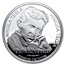2024 Serbia 1 oz Proof Ag 100 Dinar Tesla: Hydroelectric Power