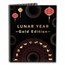 2024 Solomon Islands 1/2 Gram Gold Lunar Fan-Shaped: Rat