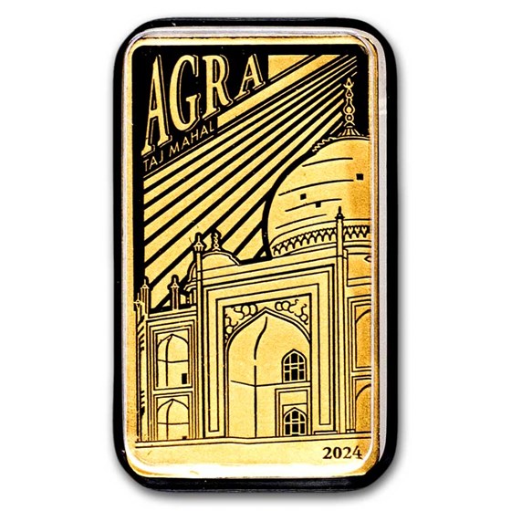 2024 Solomon Islands 1/200 oz Gold Taj Mahal 2024 Solomon Islands 1/200 oz Gold Taj Mahal