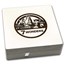 2024 Solomon Islands 100 gram Silver Antique Gardens of Babylon