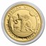 2024 Somalia 1/10 oz Gold African Elephant BU