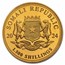 2024 Somalia 5 oz Gold Proof African Wildlife Leopard (Serial #1)