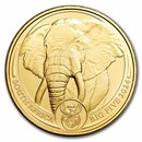 2024 South Africa 1 oz Gold Big Five Elephant BU