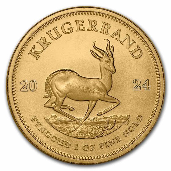 2024 South Africa 1 oz Gold Krugerrand BU 2024 South Africa 1 oz Gold Krugerrand BU