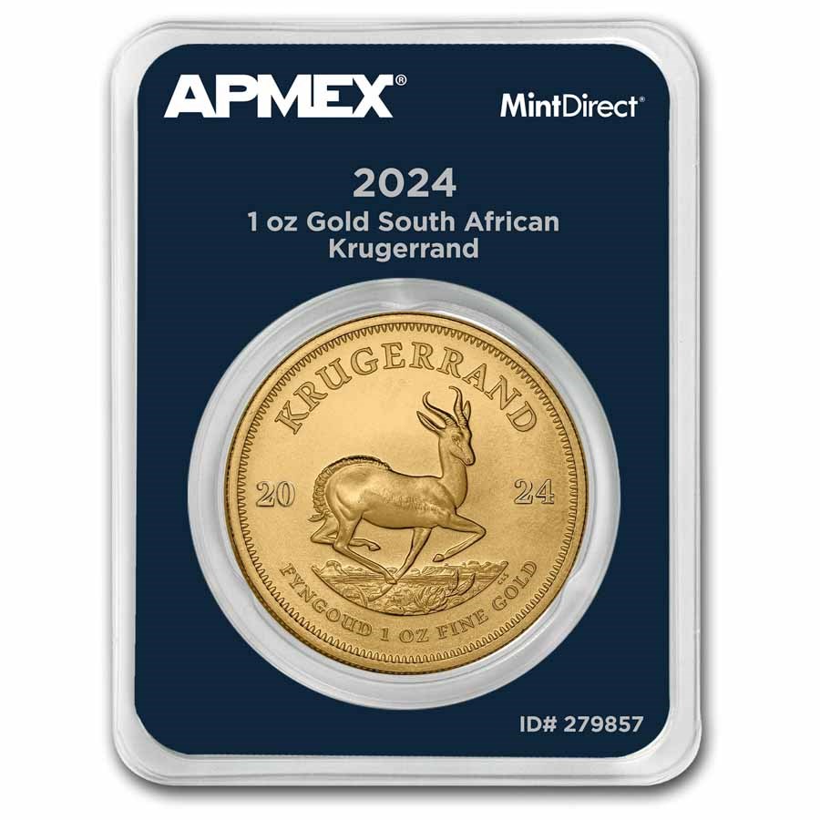 Buy 2025 South Africa 1 oz Gold Krugerrand (MintDirect® Single) APMEX