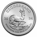 2024 South Africa 1 oz Silver Krugerrand BU