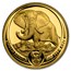 2024 South Africa 2-Coin Gold Big Five Elephant Proof Set