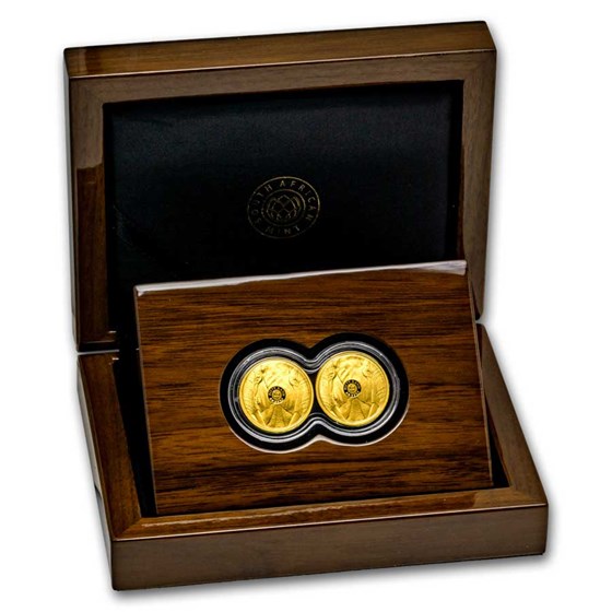 2024 South Africa 2-Coin Gold Big Five Elephant Proof Set 2024 South Africa 2-Coin Gold Big Five Elephant Proof Set