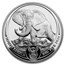 2024 South Africa 2-Coin Silver Big Five Elephant Proof Set