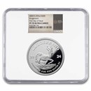2024 South Africa 2 oz Silver Krugerrand PF-70 NGC