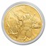 2024 South Korea 1 oz Gold 1 Clay Chiwoo Cheonwang BU