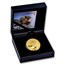 2024 South Korea 1 oz Gold Tiger BU (w/Box & COA)