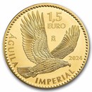 2024 Spain 1 oz Gold Reverse Proof Eagle Doubloon(no COA)