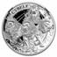 2024 St. Helena 1 oz Silver Cybele and the Lions MS-69 NGC (ER)