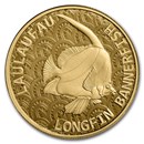 2024 Tokelau 1 oz Gold Longfin Bannerfish BU