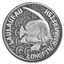 2024 Tokelau 1 oz Silver $5 Longfin Bannerfish BU