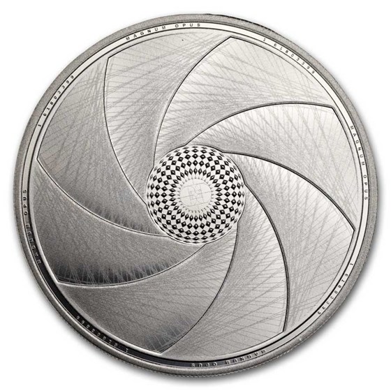 2024 Tokelau 1 oz Silver $5 Magnum Opus BU