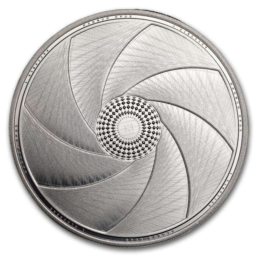 2024 Tokelau 1 oz Silver $5 Magnum Opus BU