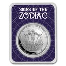 2024 Tokelau 1 oz Silver $5 Zodiac Series: Libra BU (TEP)