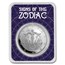 2024 Tokelau 1 oz Silver $5 Zodiac Series: Libra BU (TEP)