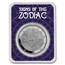2024 Tokelau 1 oz Silver $5 Zodiac Series: Sagittarius BU (TEP)