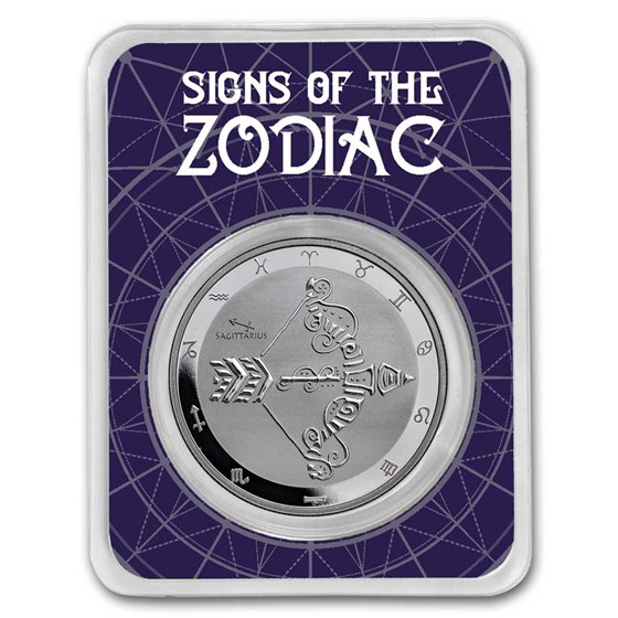 2024 Tokelau 1 oz Silver $5 Zodiac Series: Sagittarius BU (TEP) 2024 Tokelau 1 oz Silver $5 Zodiac Series: Sagittarius BU (TEP)