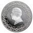 2024 Tokelau 1 oz Silver $5 Zodiac Series: Scorpio BU