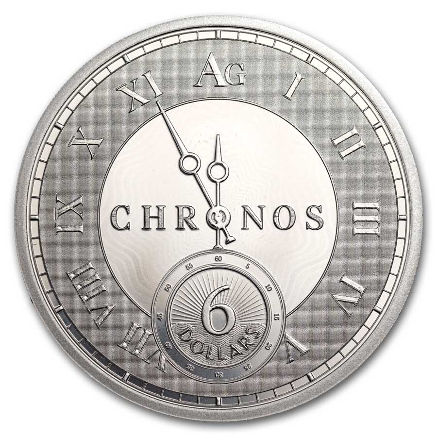 2020 1 oz Silver Tokelau Chronos Coin l JM Bullion™