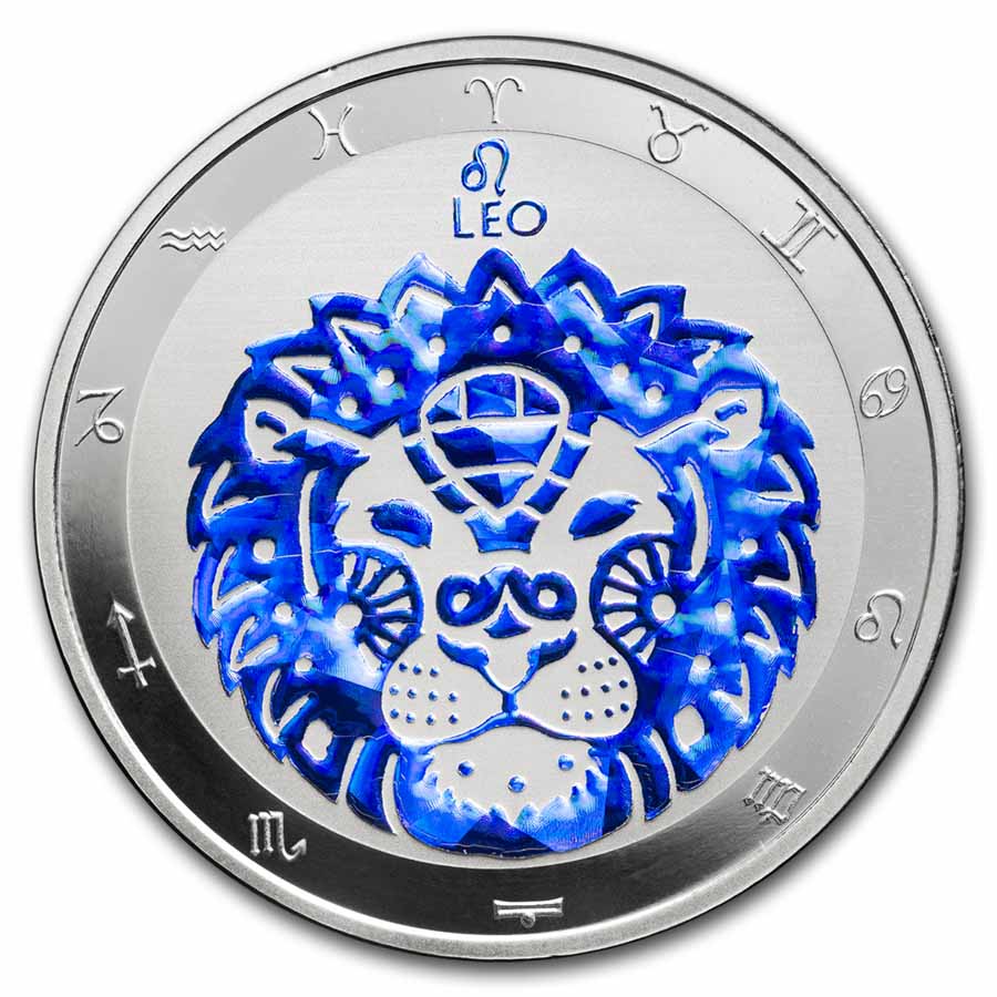 2024 Tokelau Silver Signs of Zodiac Series 12-coin Colorized Set