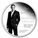 2024 TUV 1 oz Silver 007 James Bond Legacy Series: 5th Issue PF