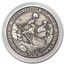 2024 TUV 1 oz Silver Black Flag Antiqued Kingston MS-70 PCGS FDI