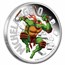 2024 TUV 1 oz Silver Colorized TMNT Michelangelo Proof (Box)