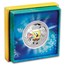 2024 TUV 1 oz Silver SpongeBob SquarePants & Gary Colorized PF