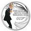 2024 TUV 4 oz Silver Roger Moore 7-Coin Colorized & Gilded Set